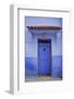 Traditional Bluehouse, Chefchaouen (Chefchaouene), Morocco, North Africa, Africa-Simon Montgomery-Framed Photographic Print