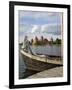 Traditional Boat and Trakai Castle, Trakai, Near Vilnius, Lithuania, Baltic States-Gary Cook-Framed Photographic Print