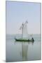 Traditional Boat (Moliceiro) Used to Collect Seaweed in the Ria De Aveiro, Beira Litoral, Portugal-Mauricio Abreu-Mounted Photographic Print