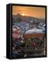 Traditional Boats Cooking and Selling Food, Eminonu, Galeta Bridge, Istanbul, Turkey, Europe-Neale Clarke-Framed Stretched Canvas