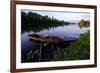 Traditional boats on Loire River, Chouze-sur-Loire, UNESCO World Heritage Site, Indre et loire, Loi-Nathalie Cuvelier-Framed Photographic Print