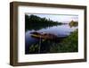 Traditional boats on Loire River, Chouze-sur-Loire, UNESCO World Heritage Site, Indre et loire, Loi-Nathalie Cuvelier-Framed Photographic Print