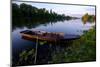 Traditional boats on Loire River, Chouze-sur-Loire, UNESCO World Heritage Site, Indre et loire, Loi-Nathalie Cuvelier-Mounted Photographic Print