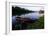 Traditional boats on Loire River, Chouze-sur-Loire, UNESCO World Heritage Site, Indre et loire, Loi-Nathalie Cuvelier-Framed Photographic Print