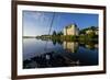 Traditional boats on Loire river, Montsoreau, on the heritage list of UNESCO, Maine et loire, Loire-Nathalie Cuvelier-Framed Photographic Print