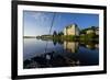 Traditional boats on Loire river, Montsoreau, on the heritage list of UNESCO, Maine et loire, Loire-Nathalie Cuvelier-Framed Photographic Print