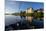 Traditional boats on Loire river, Montsoreau, on the heritage list of UNESCO, Maine et loire, Loire-Nathalie Cuvelier-Mounted Photographic Print