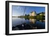 Traditional boats on Loire river, Montsoreau, on the heritage list of UNESCO, Maine et loire, Loire-Nathalie Cuvelier-Framed Photographic Print