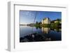 Traditional boats on Loire river, Montsoreau, on the heritage list of UNESCO, Maine et loire, Loire-Nathalie Cuvelier-Framed Photographic Print