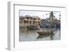 Traditional Boats on the Hoai River, Hoi An, Quang Nam, Vietnam-Kevin Oke-Framed Photographic Print