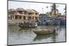 Traditional Boats on the Hoai River, Hoi An, Quang Nam, Vietnam-Kevin Oke-Mounted Photographic Print
