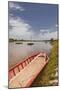 Traditional Boats on the River Loire at Chaumont-Sur-Loire, Loir-Et-Cher, Centre, France, Europe-Julian Elliott-Mounted Photographic Print