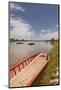 Traditional Boats on the River Loire at Chaumont-Sur-Loire, Loir-Et-Cher, Centre, France, Europe-Julian Elliott-Mounted Photographic Print