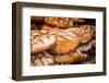 Traditional Bread in Polish Food Market in Krakow, Poland.-Curioso Travel Photography-Framed Photographic Print