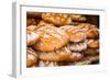 Traditional Bread in Polish Food Market in Krakow, Poland.-Curioso Travel Photography-Framed Photographic Print