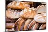 Traditional Bread in Polish Food Market in Krakow, Poland.-Curioso Travel Photography-Mounted Photographic Print