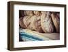 Traditional Bread in Polish Food Market in Krakow, Poland.-Curioso-Framed Photographic Print