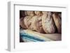Traditional Bread in Polish Food Market in Krakow, Poland.-Curioso-Framed Photographic Print