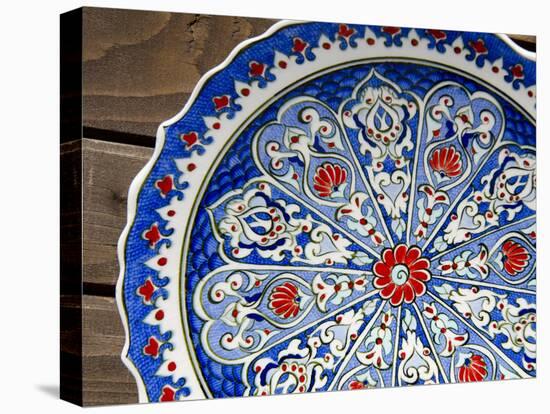 Traditional Bulgarian Handicraft Pottery, UNESCO World Heritage Site, Nessebur, Bulgaria-Cindy Miller Hopkins-Stretched Canvas