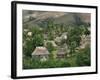 Traditional Bures, Last Old Style Village, Navala, Viti Levu Island, Fiji, Pacific-Waltham Tony-Framed Photographic Print