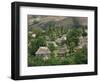 Traditional Bures, Last Old Style Village, Navala, Viti Levu Island, Fiji, Pacific-Waltham Tony-Framed Photographic Print