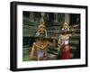 Traditional Cambodian Dancers, Angkor Wat, Siem Reap, Cambodia, Indochina, Asia-Gavin Hellier-Framed Photographic Print