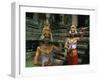 Traditional Cambodian Dancers, Angkor Wat, Siem Reap, Cambodia, Indochina, Asia-Gavin Hellier-Framed Photographic Print