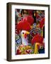 Traditional Ceramic Roosters, Portugal-Merrill Images-Framed Photographic Print