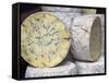 Traditional Cheese for Sale in Borough Market, London-Julian Love-Framed Stretched Canvas