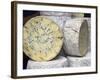 Traditional Cheese for Sale in Borough Market, London-Julian Love-Framed Photographic Print