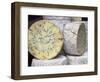 Traditional Cheese for Sale in Borough Market, London-Julian Love-Framed Photographic Print