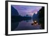 Traditional Chinese cormorant fisherman, Li River, near Xingping, China-Adam Jones-Framed Photographic Print