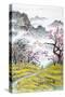 Traditional Chinese Painting , Landscape-aslysun-Stretched Canvas