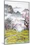 Traditional Chinese Painting , Landscape-aslysun-Mounted Art Print