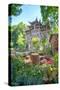 Traditional Chinese Stone Gate-Andreas Brandl-Stretched Canvas