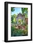 Traditional Chinese Stone Gate-Andreas Brandl-Framed Photographic Print