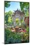 Traditional Chinese Stone Gate-Andreas Brandl-Mounted Photographic Print