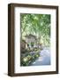 Traditional Chinese Stone Gate-Andreas Brandl-Framed Photographic Print