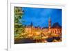 Traditional Christmas Market in Frankfurt, Germany-sborisov-Framed Photographic Print