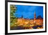 Traditional Christmas Market in Frankfurt, Germany-sborisov-Framed Photographic Print