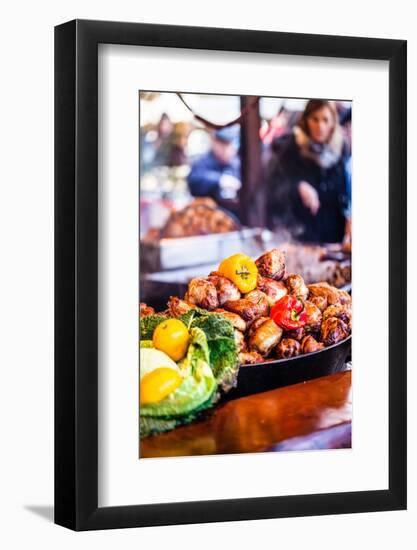 Traditional Christmas Restaurant in Poland.-Curioso Travel Photography-Framed Photographic Print