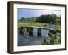 Traditional Clapper Bridge at Postbridge, Dartmoor, Devon, England, United Kingdom, Europe-Woolfitt Adam-Framed Photographic Print