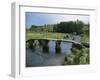 Traditional Clapper Bridge at Postbridge, Dartmoor, Devon, England, United Kingdom, Europe-Woolfitt Adam-Framed Photographic Print