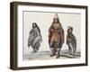 Traditional Clothing of Chilian Indians, South America-null-Framed Giclee Print