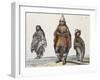 Traditional Clothing of Chilian Indians, South America-null-Framed Giclee Print