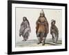 Traditional Clothing of Chilian Indians, South America-null-Framed Giclee Print