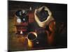 Traditional Coffee Time-George Oze-Mounted Photographic Print