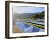 Traditional colourful boats on the beach in Bonete, Ilhabela Island, State of Sao Paulo, Brazil, So-Karol Kozlowski-Framed Photographic Print