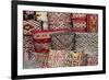 Traditional Colourful Moroccan Cushions for Sale in the Souks-Martin Child-Framed Photographic Print