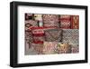 Traditional Colourful Moroccan Cushions for Sale in the Souks-Martin Child-Framed Photographic Print